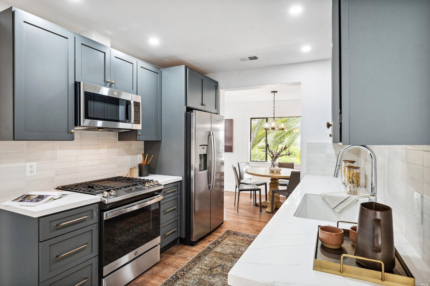 San Rafael Fixer kitchen by bay design + remodel